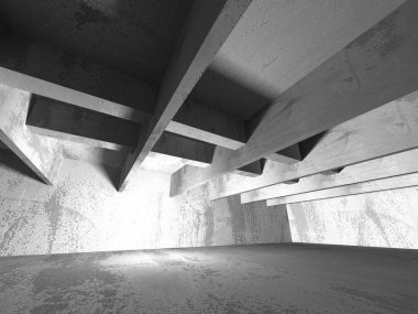 Beton mimari arka plan. 