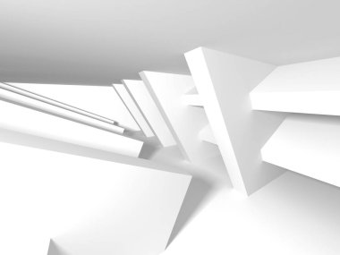 soyut modern beyaz mimari arka plan