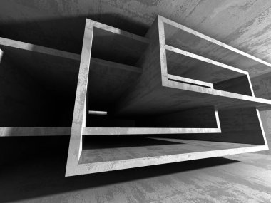 Beton mimari arka plan