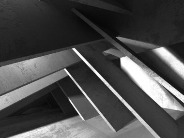 geometrik beton mimari arka plan