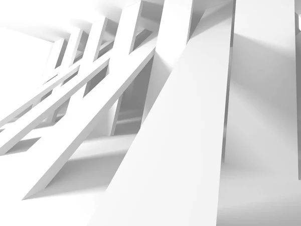Moderne witte architectuur ontwerp — Stockfoto