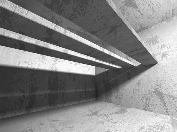 Projeto de arquitetura de concreto geométrico — Fotografia de Stock