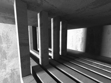 geometrik beton mimari tasarım