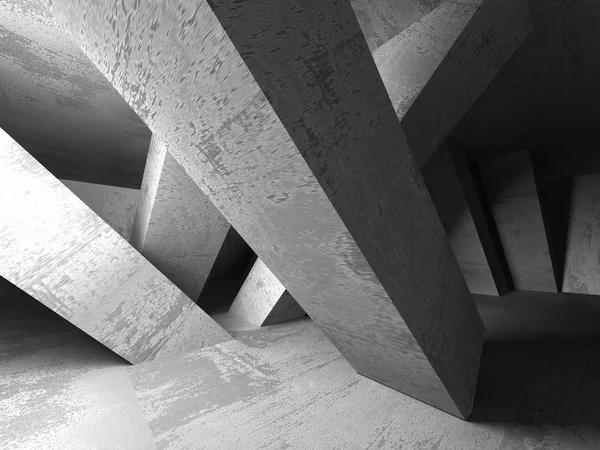 Geometrické betonová architektura — Stock fotografie