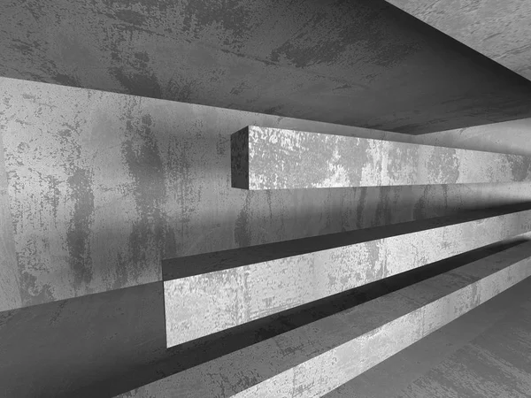 Arquitetura de concreto geométrico — Fotografia de Stock