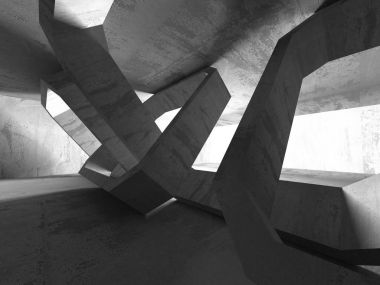 Karanlık Bodrum boş odası iç. 