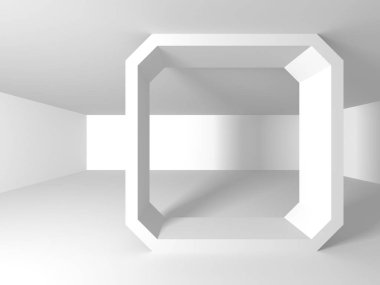 Beyaz mimari tasarım arka plan