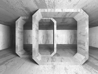 soyut geometrik beton mimari arka plan