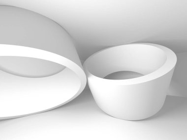 soyut modern beyaz mimari arka plan