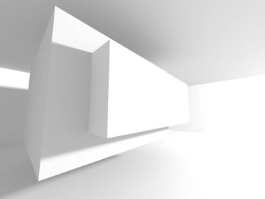 soyut modern beyaz mimari arka plan