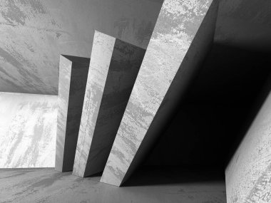 soyut geometrik beton mimari arka plan