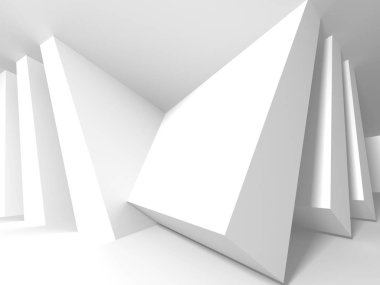 soyut modern beyaz mimari arka plan