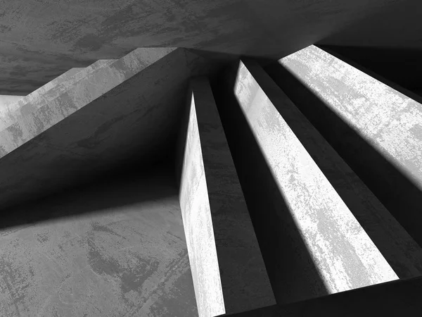Soyut geometrik beton mimari arka plan — Stok fotoğraf