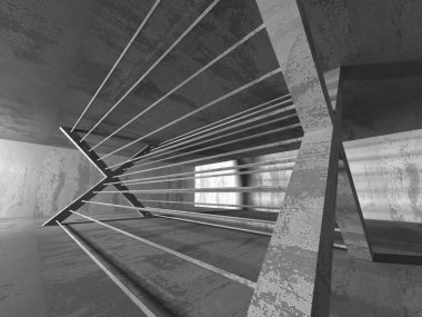 soyut geometrik beton mimari arka plan