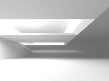 soyut modern beyaz mimari arka plan