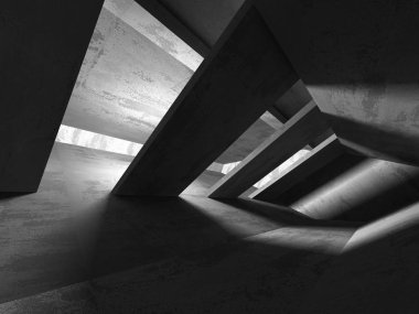 soyut geometrik beton mimari arka plan