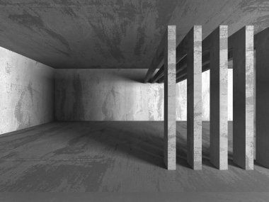 soyut geometrik beton mimari arka plan