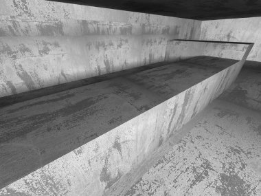 Soyut Modern mimari kompozisyon