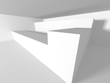 Soyut Modern mimari kompozisyon