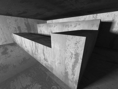 Soyut Modern mimari kompozisyon