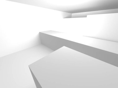 Soyut Modern mimari kompozisyon