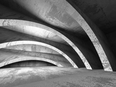 Soyut Modern mimari kompozisyon