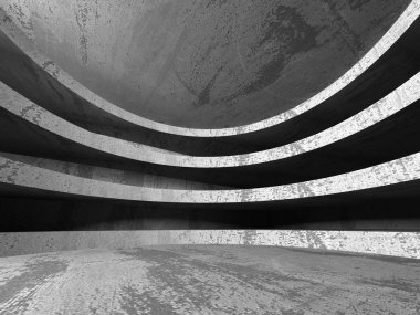 Soyut Modern mimari kompozisyon