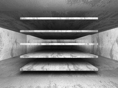 Soyut Modern mimari kompozisyon