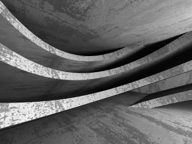 Soyut Modern mimari kompozisyon