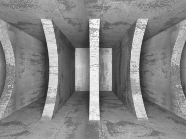 Soyut Modern mimari kompozisyon