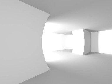 Soyut Modern mimari kompozisyon