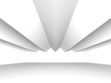 Soyut Modern mimari kompozisyon