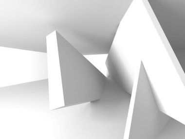 Soyut Modern mimari kompozisyon