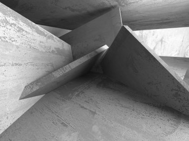 Soyut Modern mimari kompozisyon