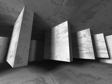 Soyut Modern mimari kompozisyon