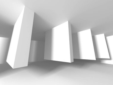 Soyut Modern mimari kompozisyon