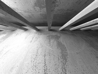 Soyut Modern mimari kompozisyon