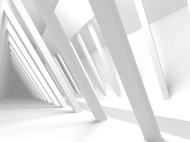 Soyut Modern mimari kompozisyon