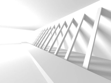 Soyut Modern mimari kompozisyon