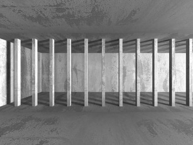 Soyut Modern mimari kompozisyon