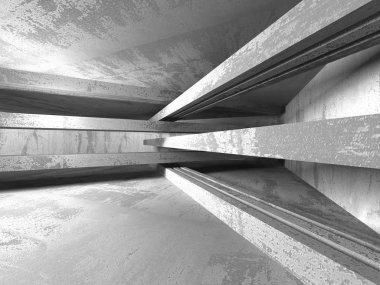 Soyut Modern mimari kompozisyon