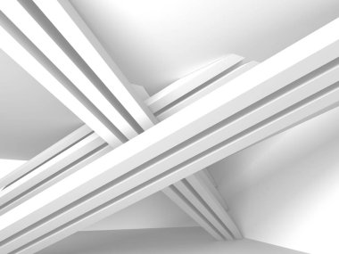 Soyut Modern mimari kompozisyon