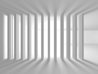 Soyut Modern mimari kompozisyon