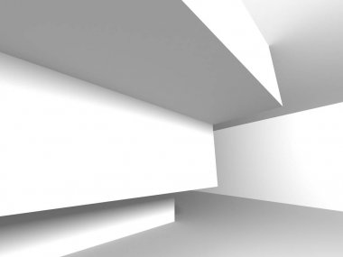 Soyut Modern mimari kompozisyon