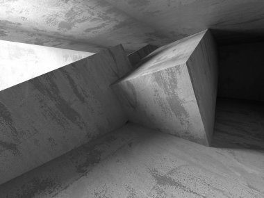 Soyut Modern mimari kompozisyon