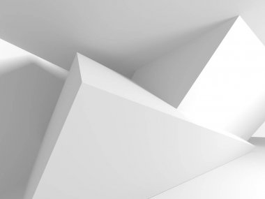 Soyut Modern mimari kompozisyon