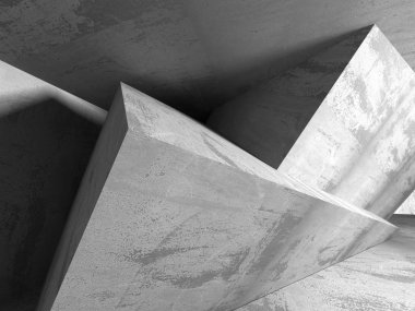 Soyut Modern mimari kompozisyon