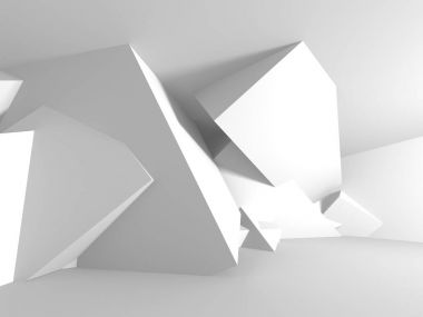 Soyut Modern mimari kompozisyon