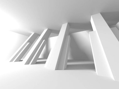 Soyut Modern mimari kompozisyon