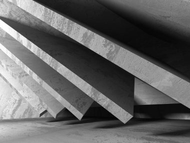 Soyut Modern mimari kompozisyon